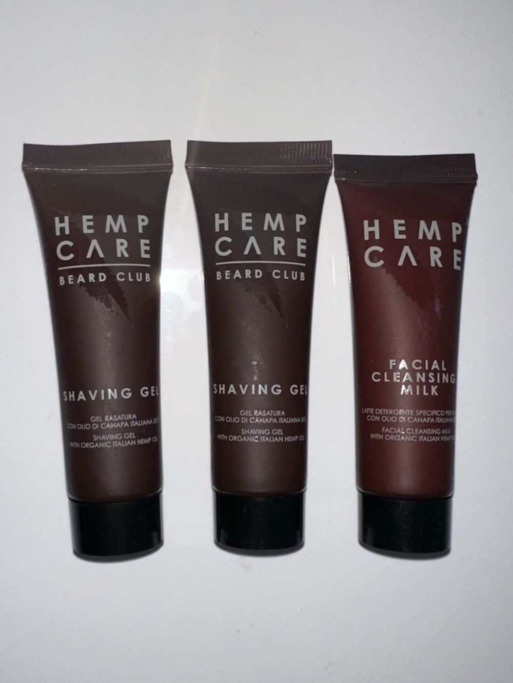 Hemp care Shaving Gel & cleanser trio NWT